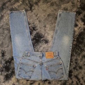 Vintage Levi's 505 Regular Straight Leg Blue Jean